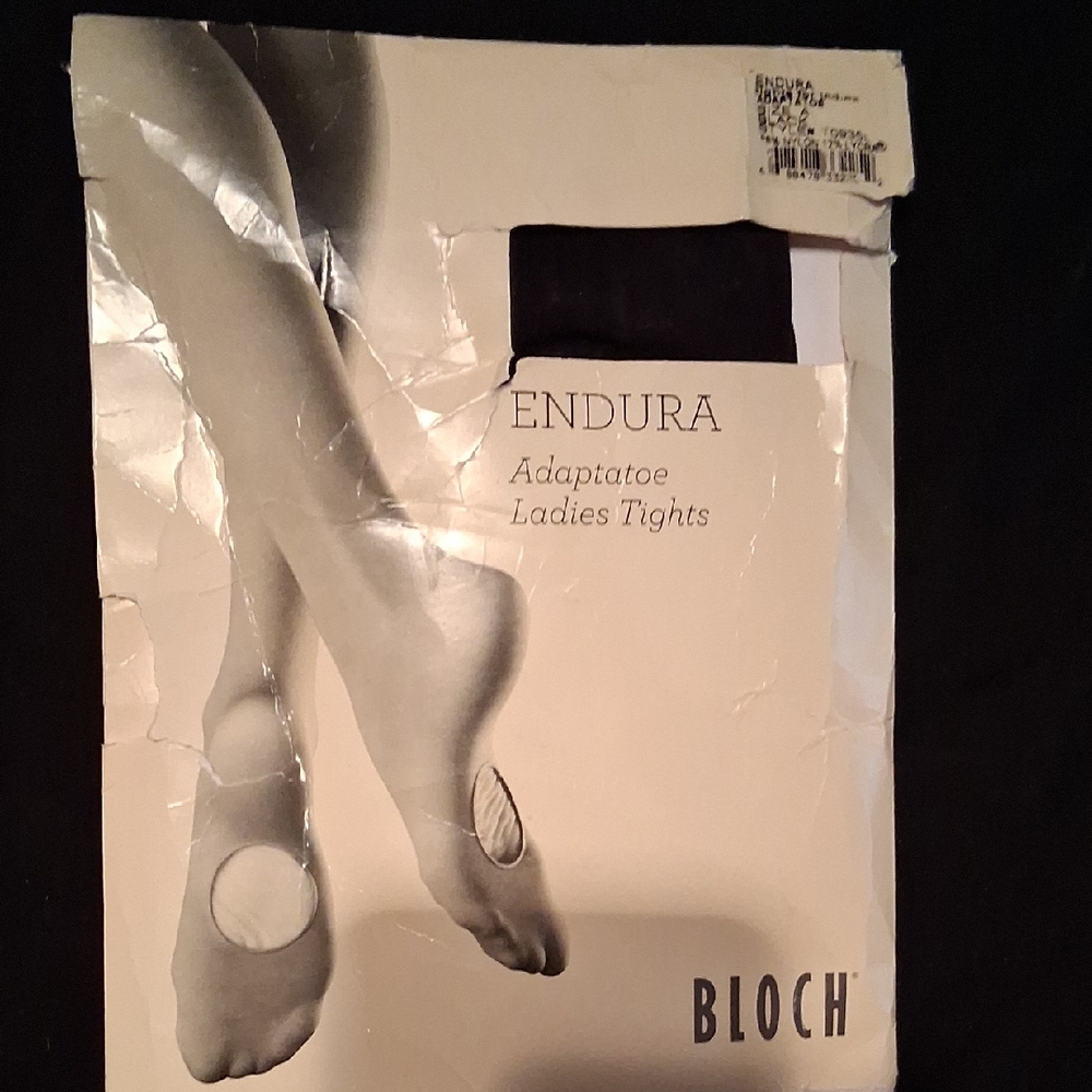 Bloch Black Adaptatoe Ladies Tights 🩷